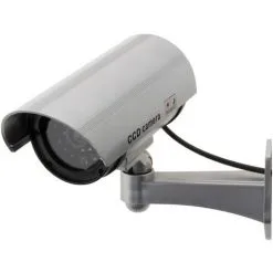 Caméra De Surveillance Factice Avec LED Int/ext - Otio