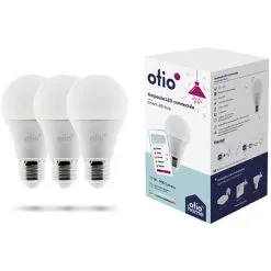 Pack De 3 Ampoules LED Connectées Bluetooth E27 11W - Otio