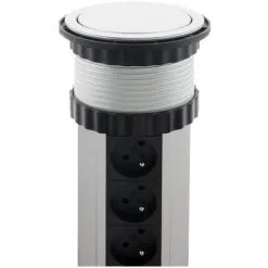 Bloc Multiprise Encastrable 4 Prises 16A 2P+T - Otio -OTIO Soldes Boutique 1957534 5