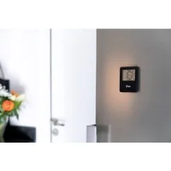 Thermomètre / Hygromètre Intérieur Magnétique - Noir - Otio -OTIO Soldes Boutique 2010699 4
