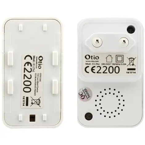 Carillon Sans Fil - Fonctionnement Sans Pile - Otio 2 Carillon Sans Fil - Fonctionnement Sans Pile - Otio – Image 2