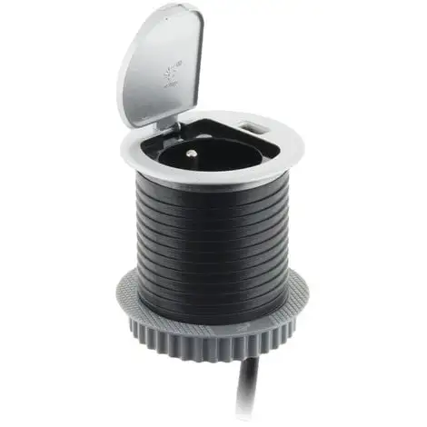 Bloc Prise Encastrable Compact Avec Clapet & Port Usb - Otio 1 Bloc Prise Encastrable Compact Avec Clapet & Port Usb - Otio