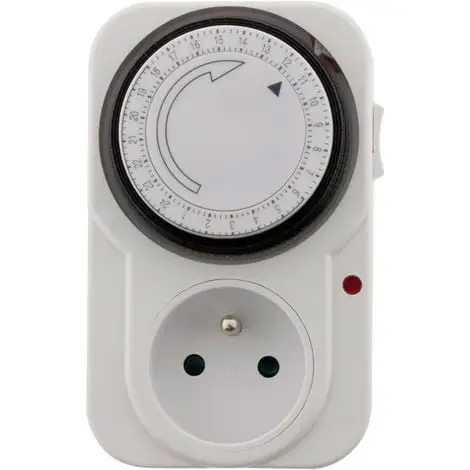 Programmateur - Journalier Mécanique Inter. Voyant - 3500 W - Otio 2 Programmateur - Journalier Mécanique Inter. Voyant - 3500 W - Otio – Image 2