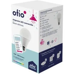 Ampoule Connectée WIFI LED E27 10W RVB Complet - Otio