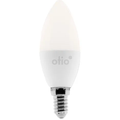 Ampoule Connectée WIFI LED Flamme E14 5.5W - Otio 2 Ampoule Connectée WIFI LED Flamme E14 5.5W - Otio – Image 2