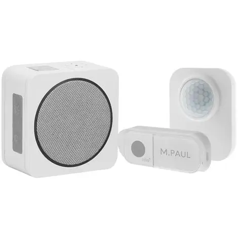 Sonnette Sans Fil Avec Portée De 150m Et Détecteur De Mouvement Inclus - Otio 1 Sonnette Sans Fil Avec Portée De 150m Et Détecteur De Mouvement Inclus - Otio