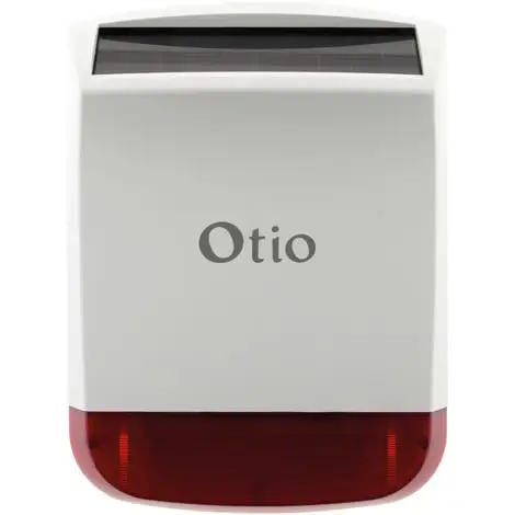 Sirène Extérieure Solaire Sans Fil 110dB Pour Alarme 75500x - Otio 2 Sirène Extérieure Solaire Sans Fil 110dB Pour Alarme 75500x - Otio – Image 2