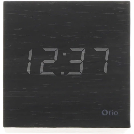 Thermomètre Cube Finition Effet ébène - Otio 2 Thermomètre Cube Finition Effet ébène - Otio – Image 2