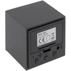 Thermomètre Cube Finition Effet ébène - Otio 5 Thermomètre Cube Finition Effet ébène - Otio -OTIO Soldes Boutique 2610009 3