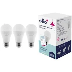 Pack De 3 Ampoules Connectées WIFI LED E27 10W - OtioHome