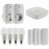 OTIO Pack De Démarrage Maison Connectée T3 (4 Ampoules + 2 Détecteurs + 2 Prises + 1 Box ) -OTIO Soldes Boutique 27573277 1