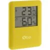 Thermomètre / Hygromètre Intérieur Magnétique - Jaune - Otio -OTIO Soldes Boutique 3523165 1