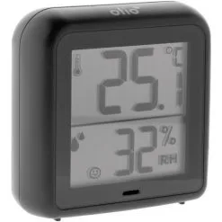 Thermomètre - Hygromètre Intérieur Gris Anthracite - Otio