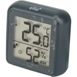 Thermomètre - Hygromètre Intérieur Gris Anthracite - Otio 6 Thermomètre - Hygromètre Intérieur Gris Anthracite - Otio -OTIO Soldes Boutique 40998978 3