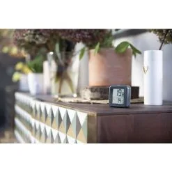 Thermomètre ? Hygromètre Avec Capteur Sans Fil Gris Anthracite - Otio -OTIO Soldes Boutique 40998980 4