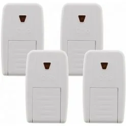 OTIO Lot De 4 Détecteurs D'ouverture Sans Fil DO-8054 - Eclairages