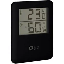 OTIO THERMOHYGRO MAGNETIQUE NOIR