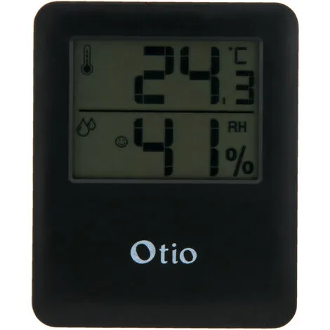 OTIO THERMOHYGRO MAGNETIQUE NOIR 2 OTIO THERMOHYGRO MAGNETIQUE NOIR – Image 2