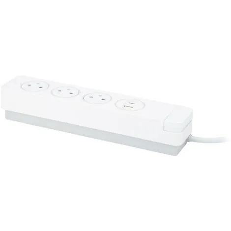 Bloc Multiprise Mantea 3 Prises EasyEject Et 2 Chargeurs USB - OTIO 2 Bloc Multiprise Mantea 3 Prises EasyEject Et 2 Chargeurs USB - OTIO – Image 2