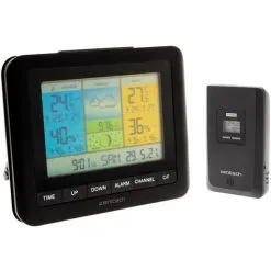 Station Météo Couleur Avec Capteur Sans Fil (IP44) - Otio
