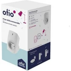 Prise Connectée Pilotable à Distance Ou Avec Télécommande - Otio