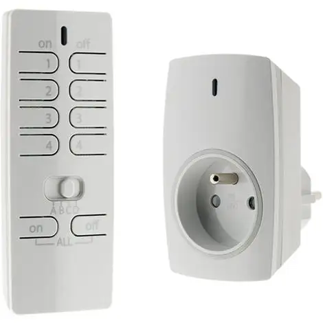 Prise Connectée Avec Télécommande 16 Canaux - Otio 3 Prise Connectée Avec Télécommande 16 Canaux - Otio – Image 3